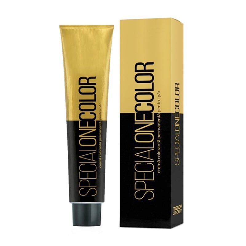 Перманентна крем-фарба для волосся Trendy Hair Special One Color Permanent Hair Coloring Cream 4 Brown, 60 мл
